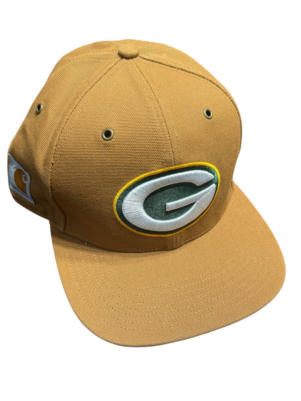 Carhartt Green Bay Packers Logo Cap in Mustard